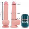 ROCKARMY ARNES + HAWK ROTADOR Y VIBRADOR 22 CM