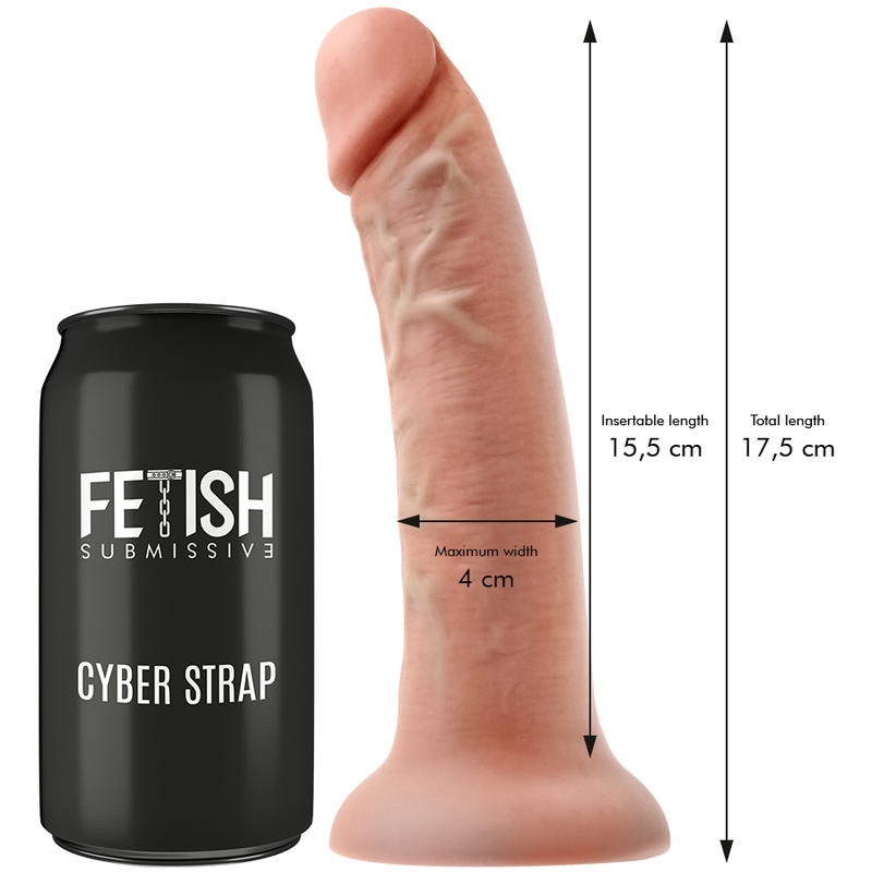 CYBER STRAP ARNES CON DILDO CONTROL REMOTO TECNOLOGIA WATCHME S