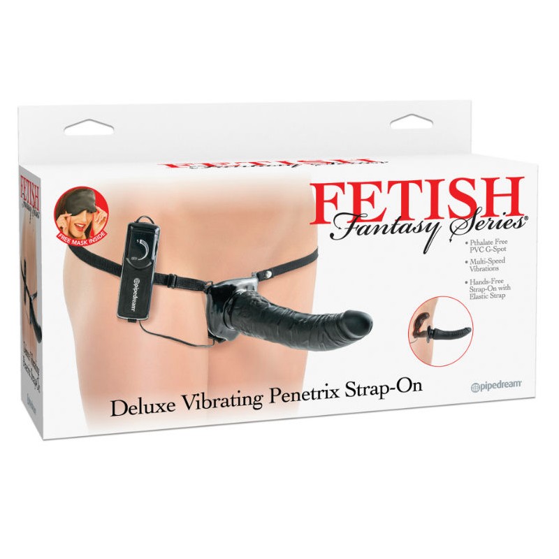 FETISH FANTASY SERIES DELUXE ARNES VIBRADOR PENETRIS NEGRO