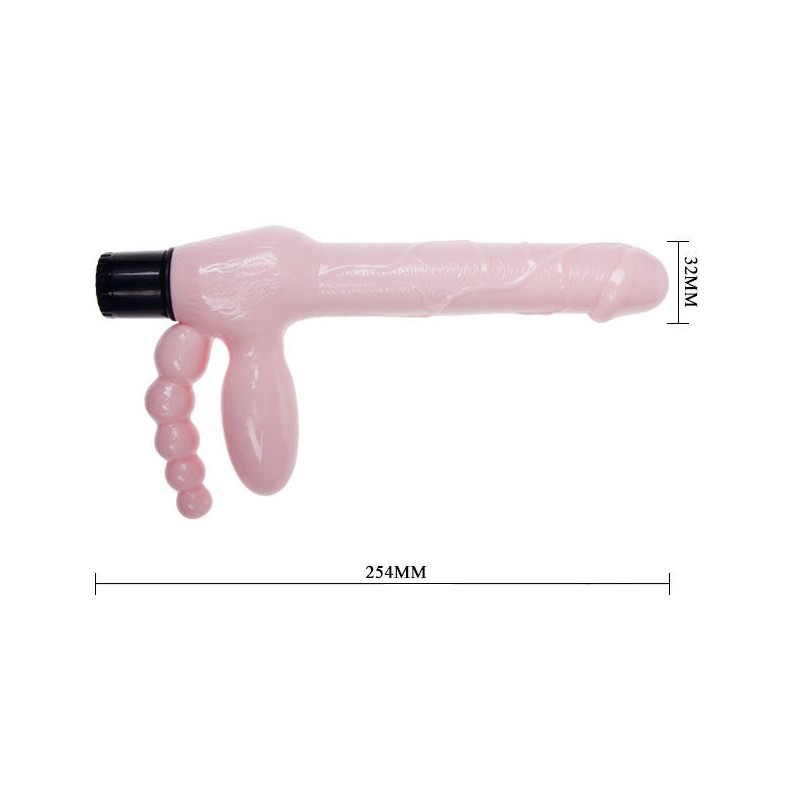 ARNES SIN CUERDA TPR CON VIBRACION Y ESTIMULACION ANAL 25.4CM