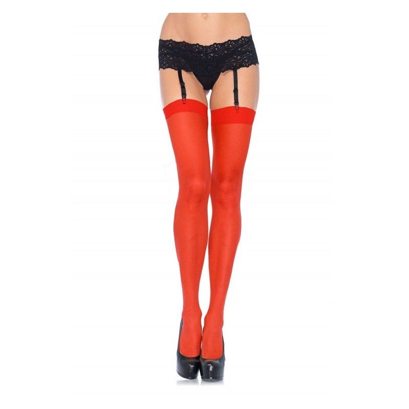 LEG AVENUE MEDIAS ROJO