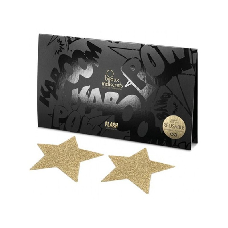 BIJOUX INDISCRETS FLASH STAR GOLD