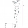 PASSION WOMAN BS031 BODYSTOCKING NEGRO TALLA UNICA