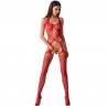 PASSION WOMAN BS059 BODYSTOCKING BLANCO TALLA UNICA