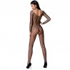 PASSION WOMAN BS068 BODYSTOCKING NEGRO TALLA UNICA