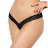 QUEEN LINGERIE PANTIES CON DOBLE TIRANTA CRUZADA S/M