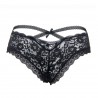 QUEEN LINGERIE PANTIES DE ENCAJE FLORAL S/M