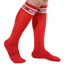 MACHO - CALCETINES FINOS ROJO TALLA UNICA