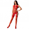 PASSION WOMAN BS081 BODYSTOCKING NEGRO TALLA UNICA