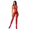 PASSION WOMAN BS084 BODYSTOCKING NEGRO TALLA UNICA