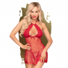 PENTHOUSE LIBIDO BOOST BABYDOLL ROJO L/XL