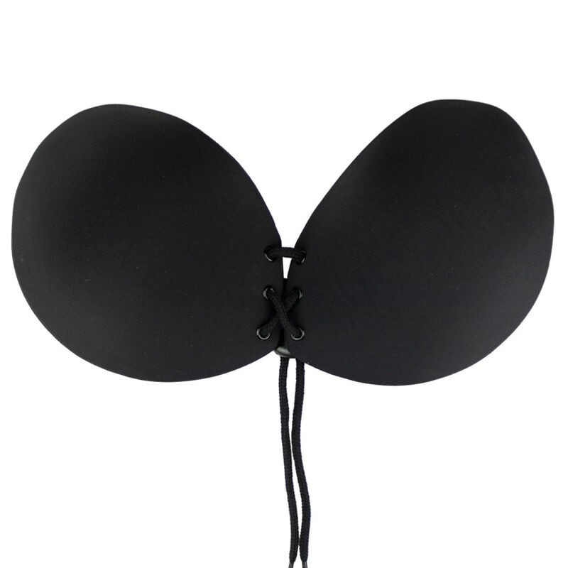 BYE BRA SUJETADOR ADHESIVO ENTRELAZADO NEGRO SIZE B