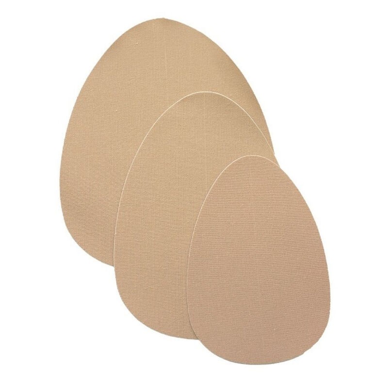 BYE BRA BREAST LIFT PADS + 3 PAIRS OF SATIN NIPPLE COVERS - BEIGE TALLA A-C