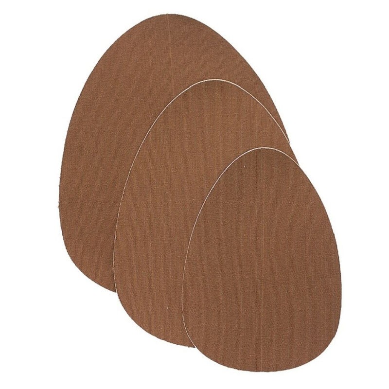 BYE BRA BREAST LIFT PADS + 3 PARES PEZONERAS MARRON OSCURO TALLA A-C