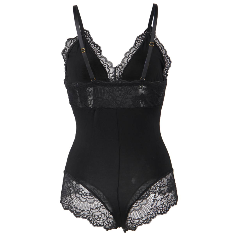 QUEEN LINGERIE TEDDY DE ENCAJES L/XL