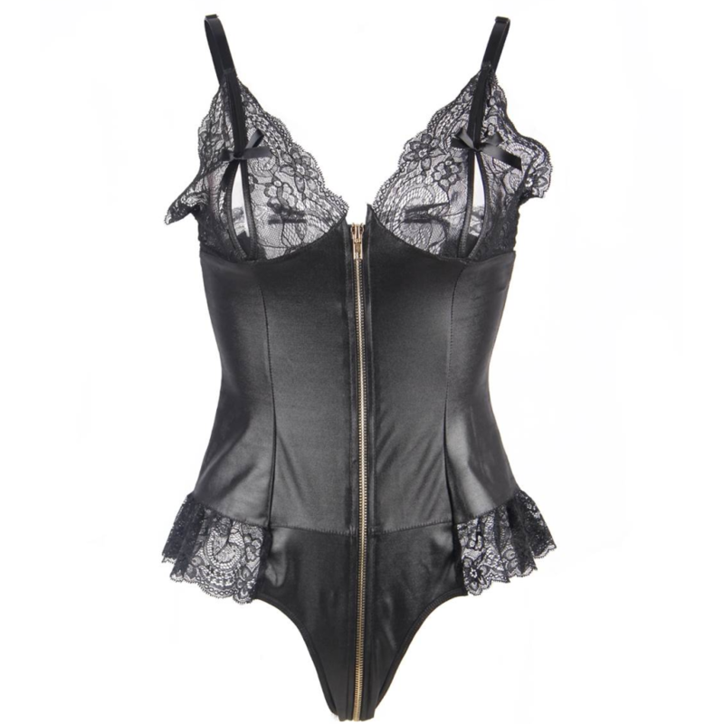 QUEEN LINGERIE TEDDY CON CREMALLERA L/XL