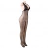 QUEEN LINGERIE BODYSTOCKING CUERPO DE RED CON ABERTURA S-L