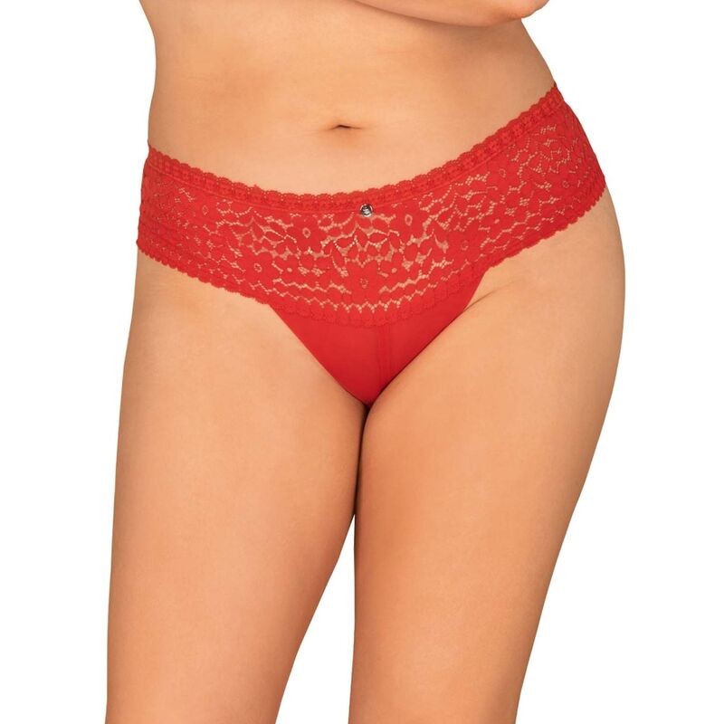 OBSESSIVE - BLOSSMINA PANTIES 4XL/5XL