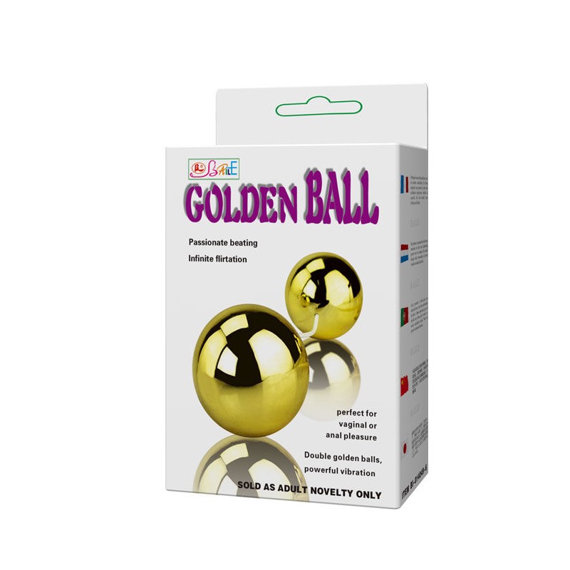 BAILE GOLDEN BOLAS CHINAS VIBRADOR