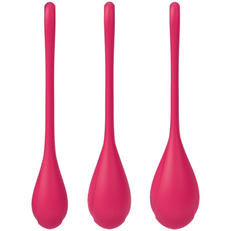 SATISFYER YONI POWER 1 KIT DE ENTRENAMIENTO ROJO