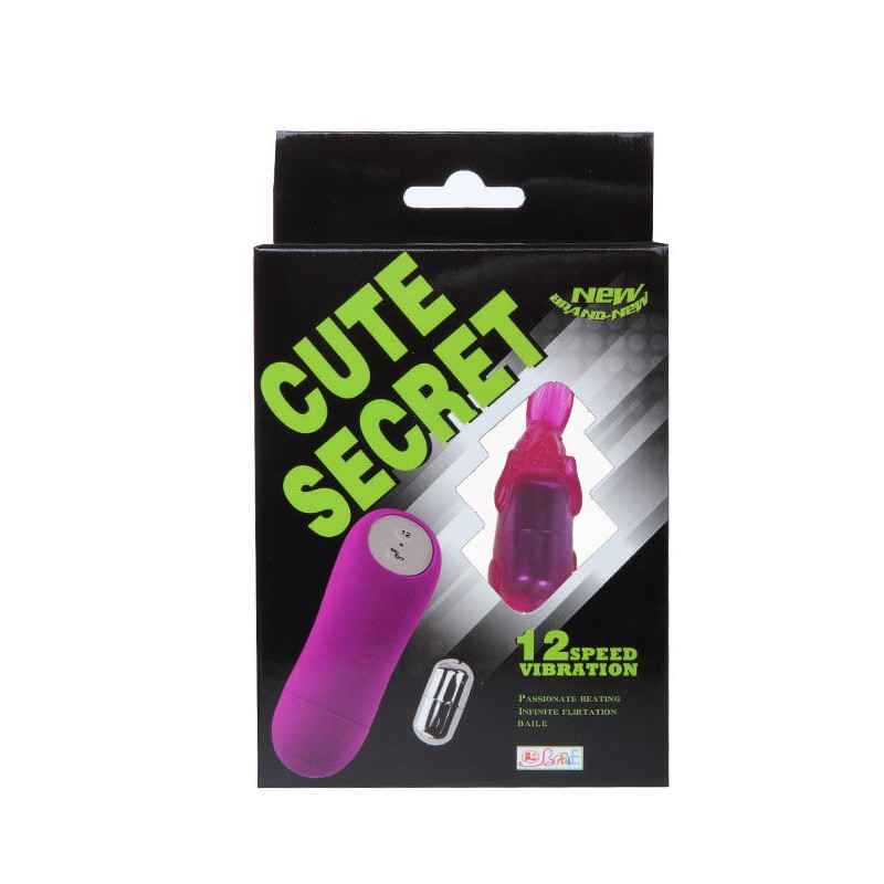 CUTE SECRET CONEJITO VIBRADOR 12 VELOCIDADES