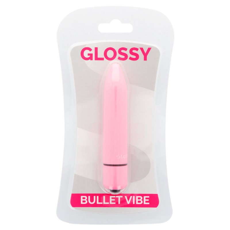 GLOSSY THIN VIBRADOR ROSA