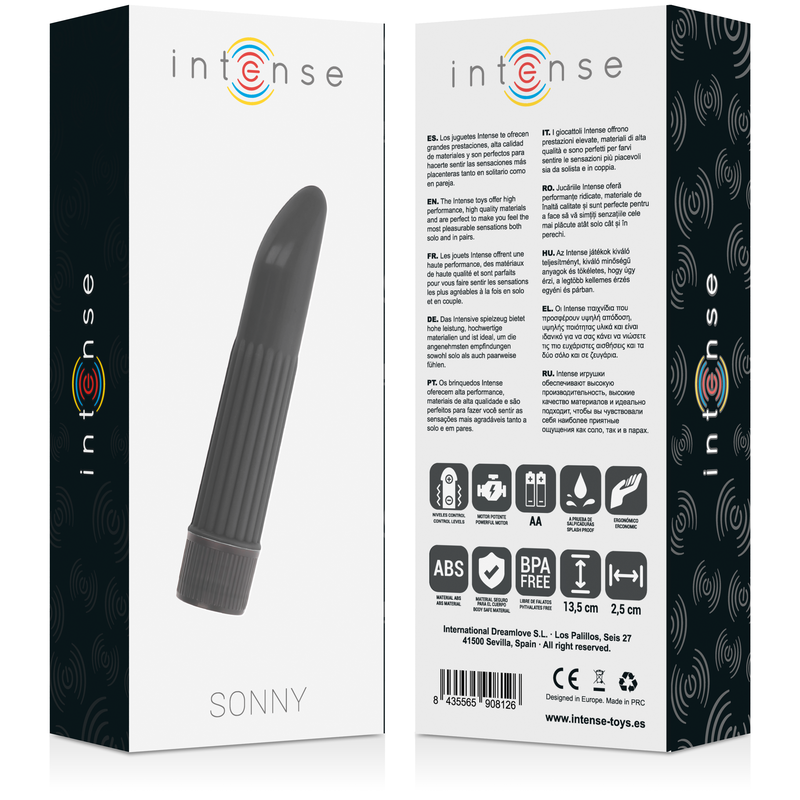 INTENSE SONNY VIBRADOR NEGRO