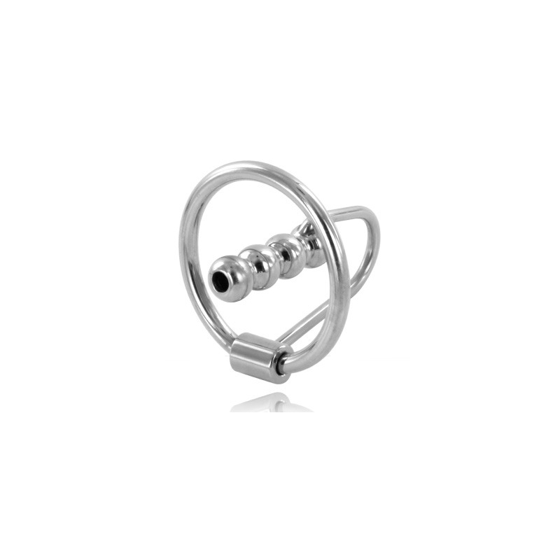 METALHARD ANILLO GLANDE CON PLUG URETRAL 30MM