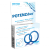 POTENZ DUO ANILLOS PARA PENE AZUL - S