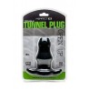 PERFECT FIT DOUBLE TUNNEL PLUG XL - NEGRO