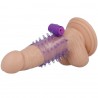 CASUAL RING FUNDA PENE VIBRADOR LILA