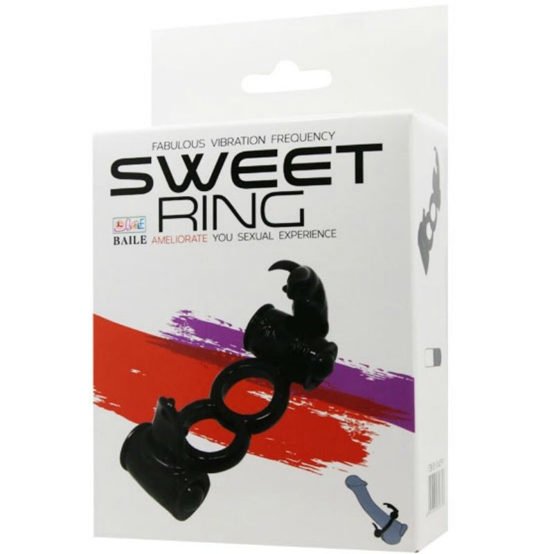 BAILE SWEET RING ANILLO DOBLE CON RABBIT DOBLE