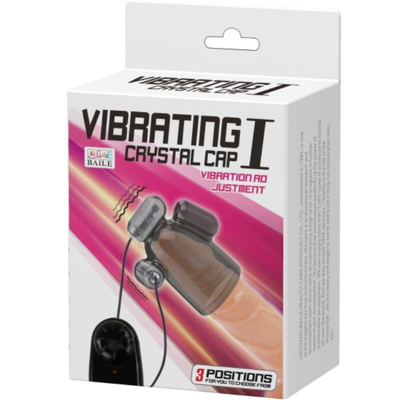 BAILE FUNDA VIBRADORA VIBRATING CRYSTAL CAP I