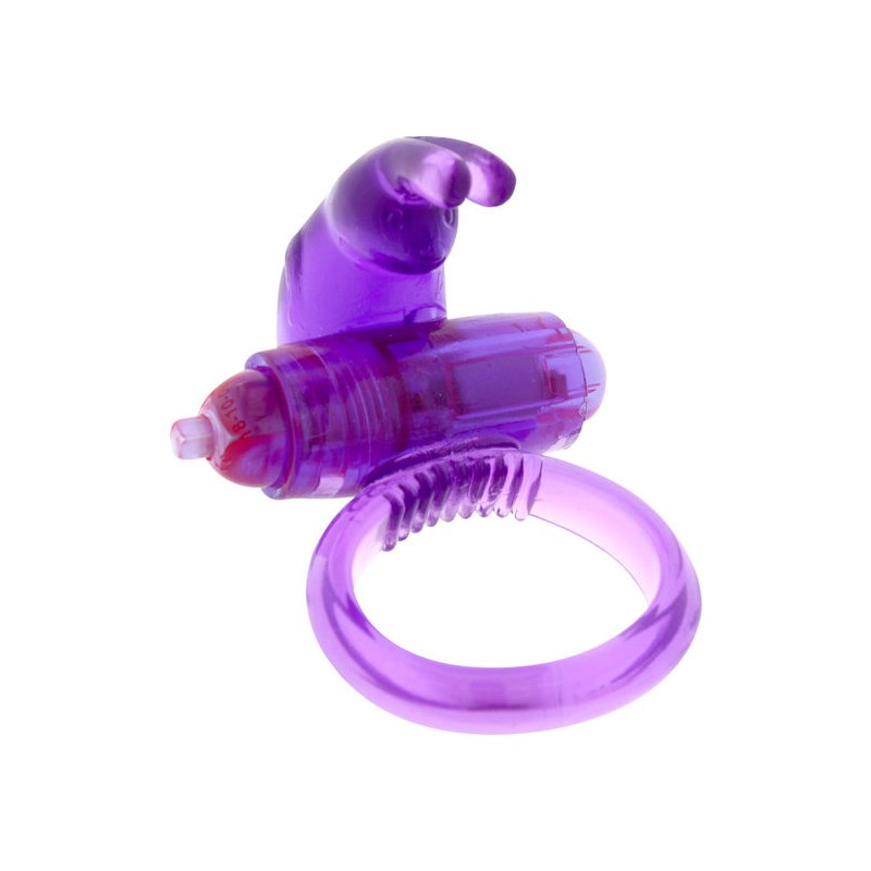 SEVENCREATIONS ANILLO VIBRADOR DE SILICONA LILA