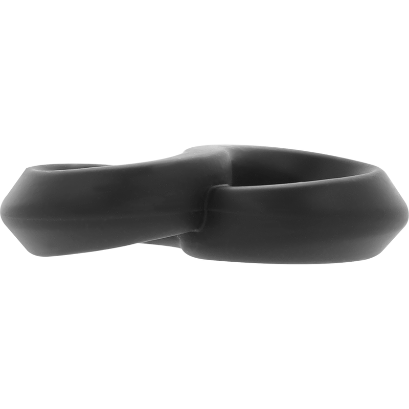 POWERING SUPER FLEXIBLE Y RESISTENTE ANILLO PENE Y TESTICULOS  PR12  NEGRO