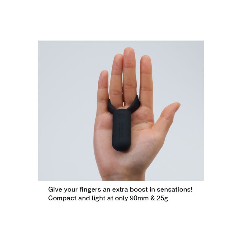 TENGA SVR SMART ANILLO VIBRADOR NEGRO