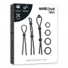 ADDICTED TOYS KIT DE 7 ANILLAS SILICONA FLEXIBLE