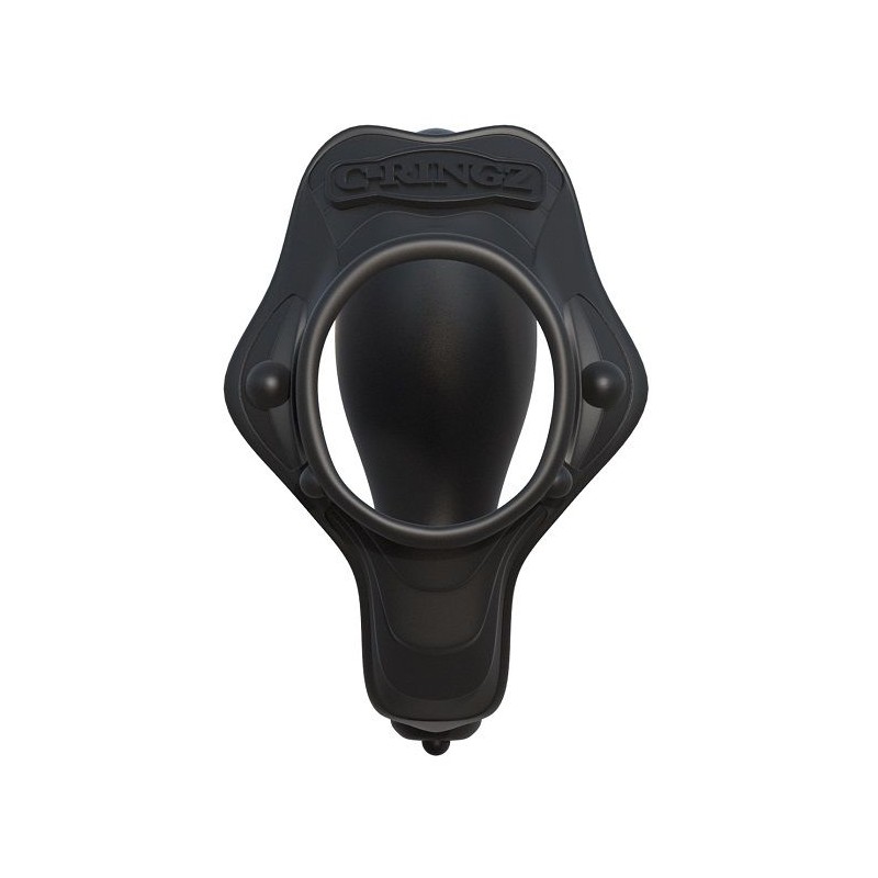 FANTASY C-RINGZ ROCK HARD ANILLO POTENCIADOR CON PLUG ANAL