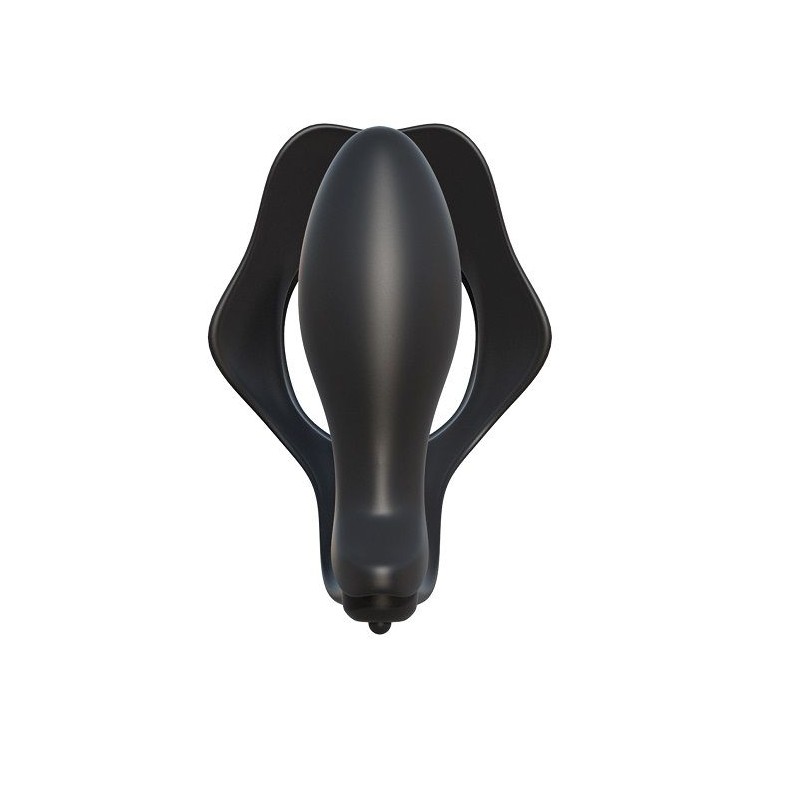 FANTASY C-RINGZ ROCK HARD ANILLO POTENCIADOR CON PLUG ANAL