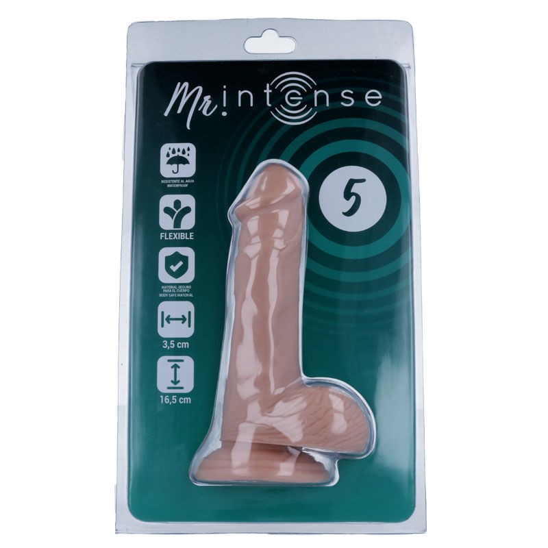 MR INTENSE 5 PENE REALISTICO 16.5 -O- 3.5CM