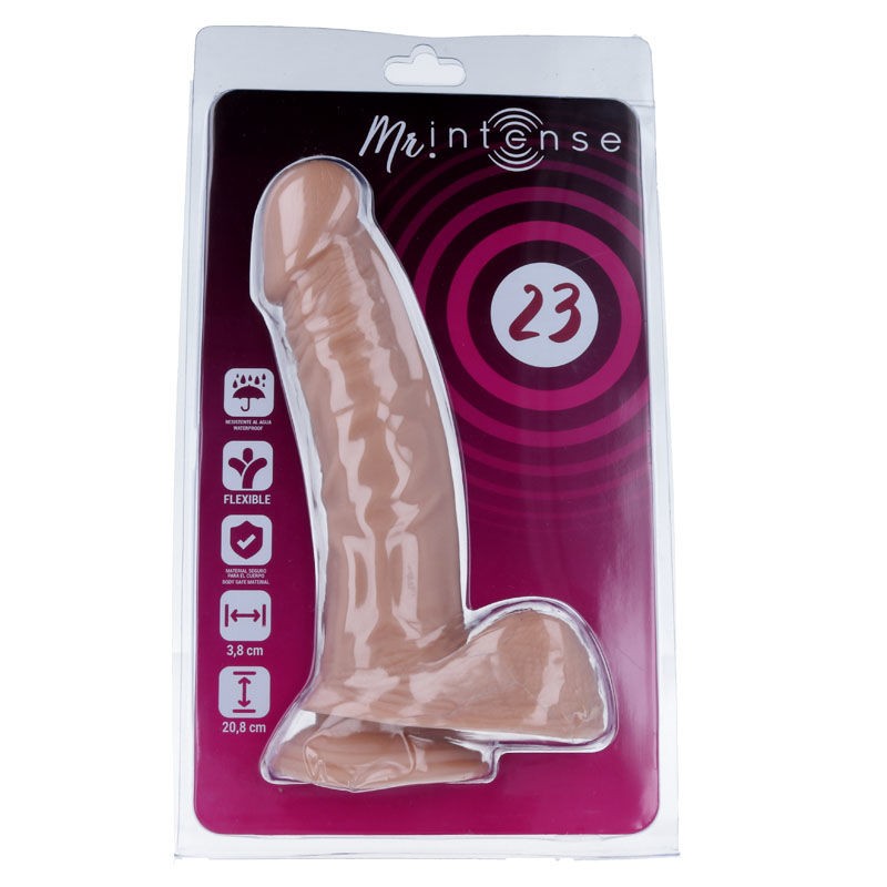 MR INTENSE 23 PENE REALISTICO 20.8CM -O- 3.8CM