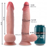 ROCKARMY DUAL DENSITY CRUSADER DILDO REALISTA 21,5CM