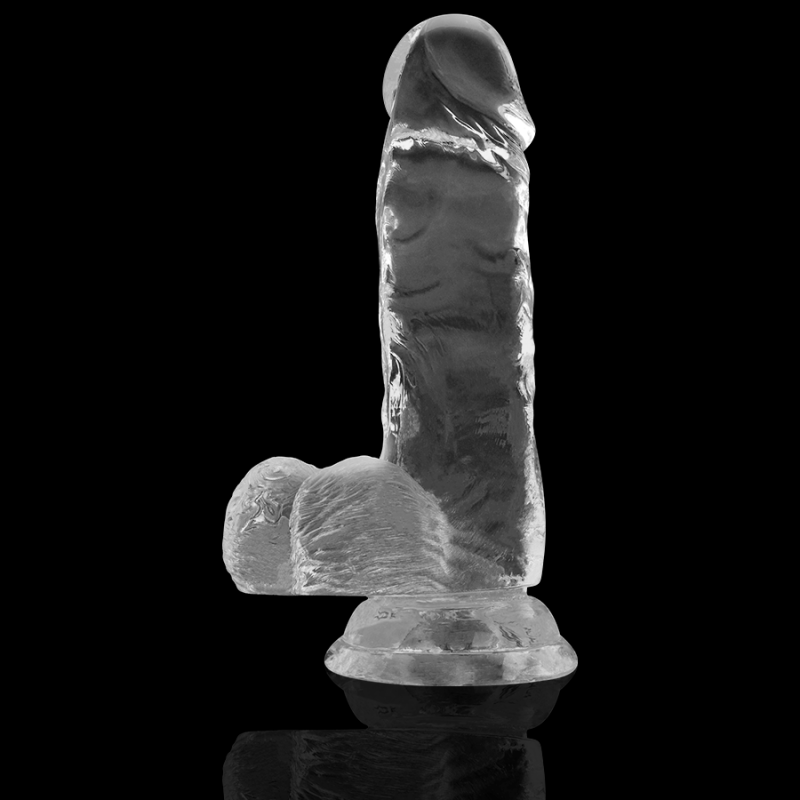 XRAY CLEAR DILDO REALISTA TRANSPARENTE 15.5CM X 3.5CM