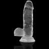 XRAY CLEAR DILDO REALISTA TRANSPARENTE 15.5CM X 3.5CM