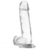 XRAY CLEAR DILDO REALISTA TRANSPARENTE 20CM X 4.5CM