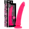 DELTA CLUB TOYS DILDO LILA SILICONA MEDICA 20 X 4 CM