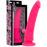 DELTA CLUB TOYS DILDO LILA SILICONA MEDICA 23 X 4.5 CM