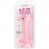 CALEX SIZE QUEEN DILDO - ROSA 20.3 CM