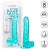 CALEX SIZE QUEEN DILDO - AZUL 20.3 CM