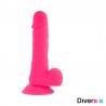 DELTA CLUB TOYS DILDO NATURAL SILICONA MEDICA 20 X 4 CM